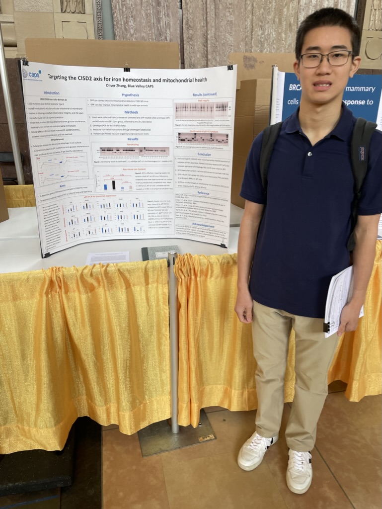 Presenting at Kansas City Science Fair